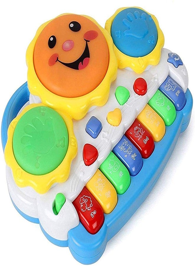 فيكريدا لعبة فيكريدا الموسيقية للأطفال / لعبة البيانو والطبل للأطفال | ألعاب البيانو الموسيقية للأطفال والرضع | لعبة موسيقية للأطفال. - Image 3